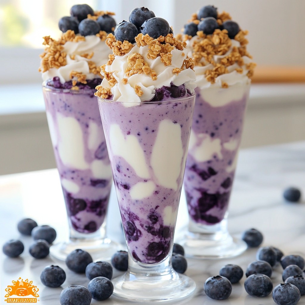 Blueberry Vanilla Yogurt Pops Delightful Frozen Treat