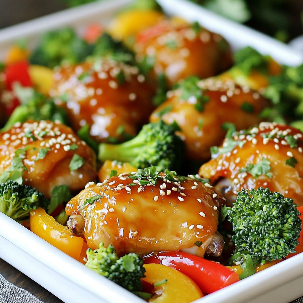 Sheet Pan Orange Chicken Easy and Flavorful Meal