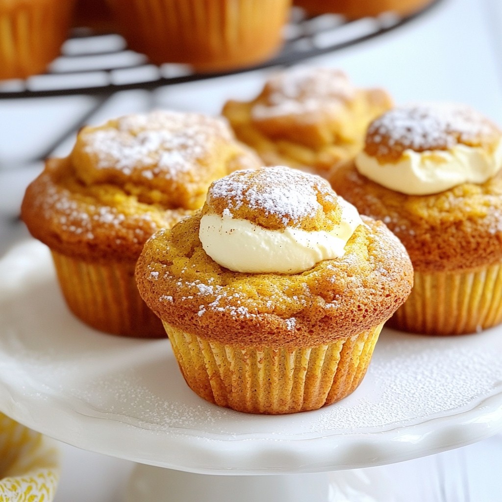Pumpkin Cream Cheese Muffins Delightful and Easy Recipe