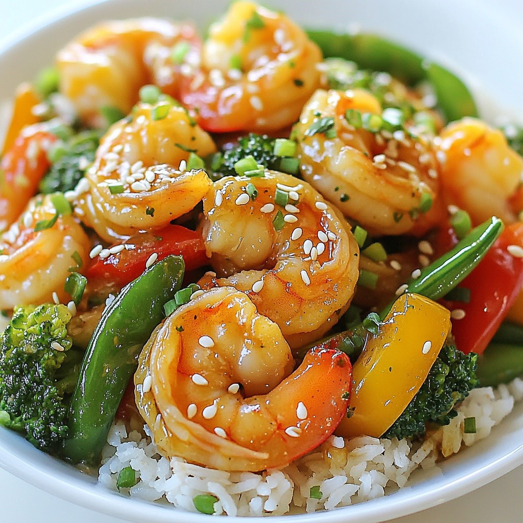 Honey Garlic Shrimp Stir Fry Flavorful Quick Recipe