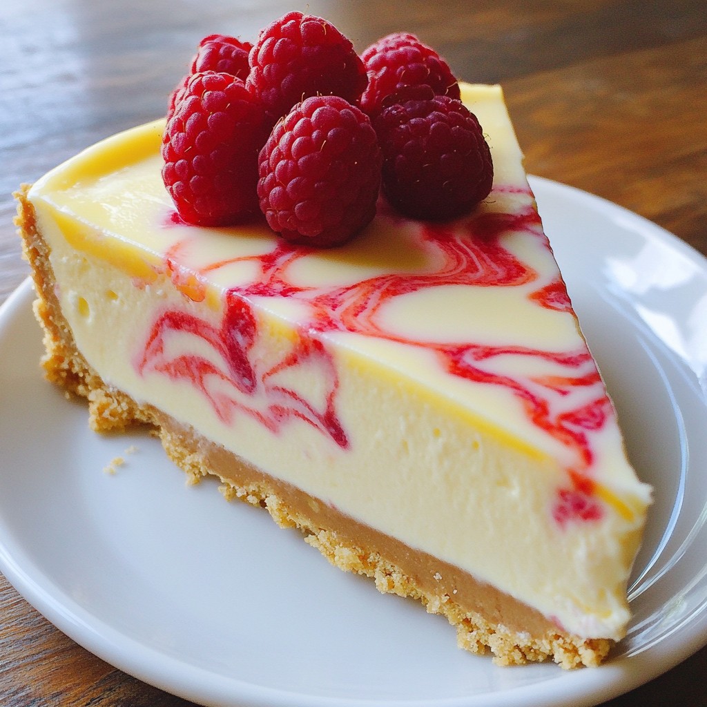White Chocolate Raspberry Cheesecake Delightful Recipe