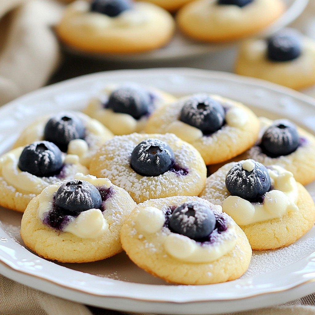 Delectable Blueberry Cheesecake Cookies Recipe Guide