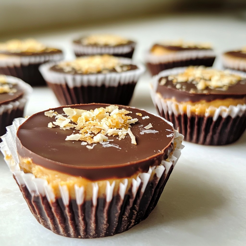 Vegan Chocolate Peanut Butter Cups Delightful Treat