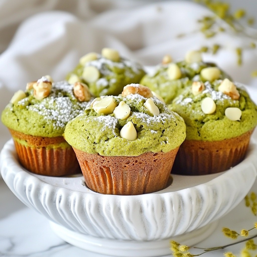 Matcha Green Tea Muffins Delightful and Tasty Treat