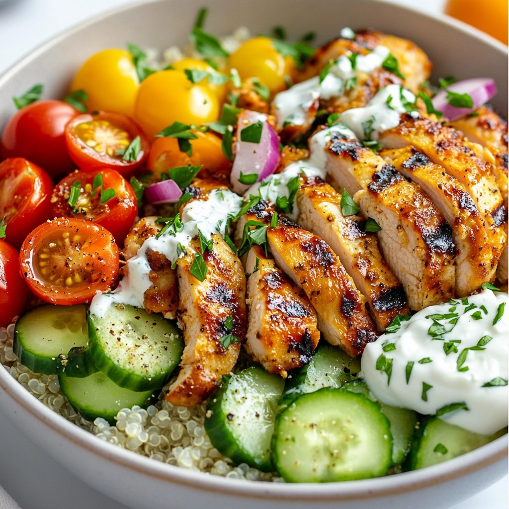 Chicken Shawarma Bowl Flavorful and Easy Recipe
