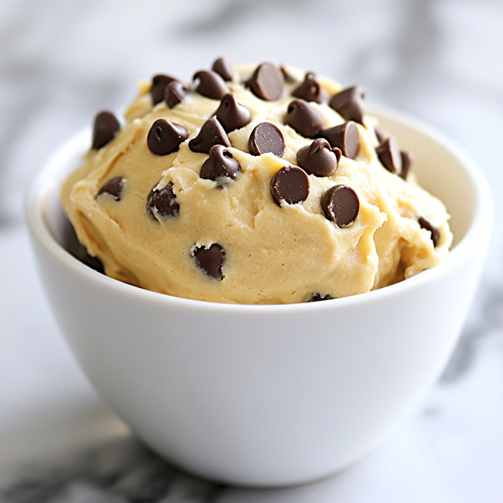 Greek Yogurt Cookie Dough Easy and Delicious Recipe