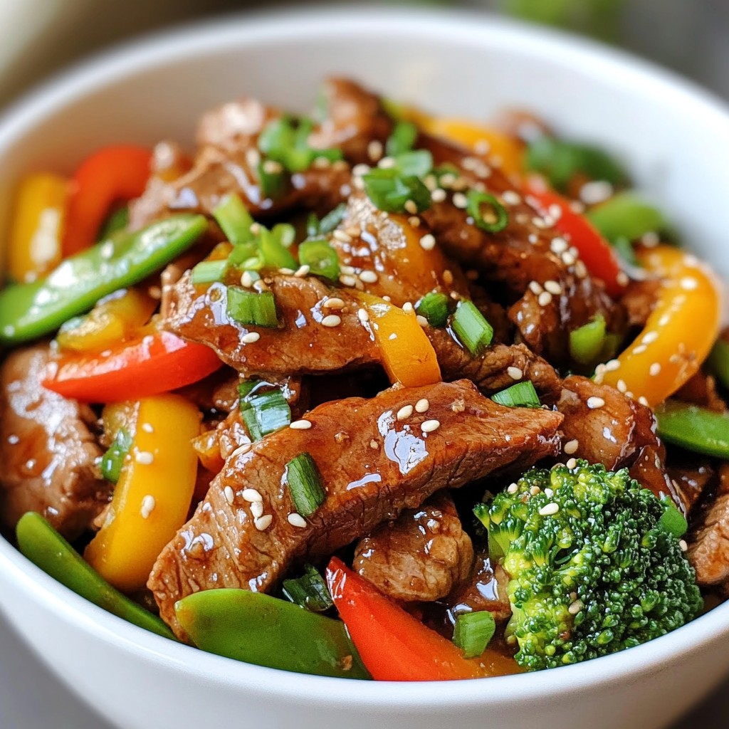 Teriyaki Steak Stir Fry Flavorful and Simple Meal
