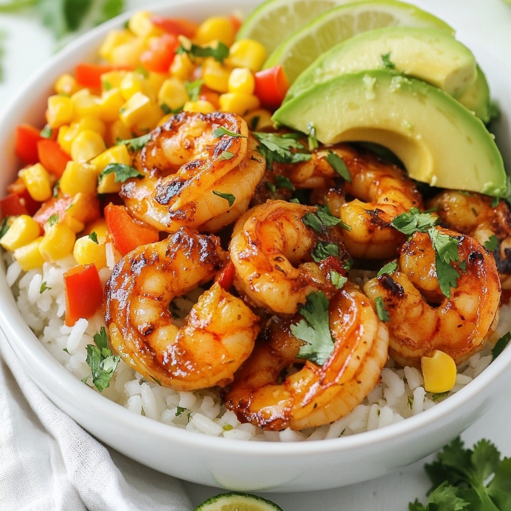 Chipotle Lime Shrimp Bowls Flavorful and Quick Meal