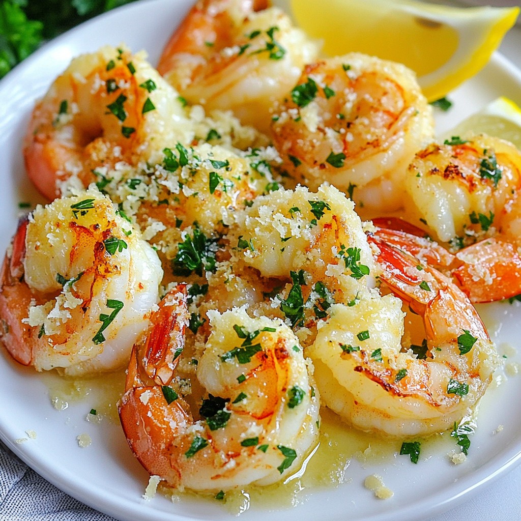 Roasted Garlic Parmesan Shrimp Flavorful and Easy Dish
