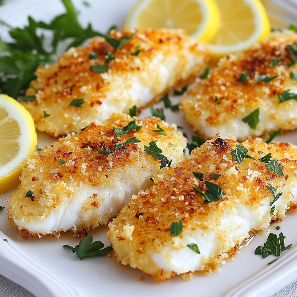 Parmesan Crusted Tilapia Easy and Flavorful Recipe