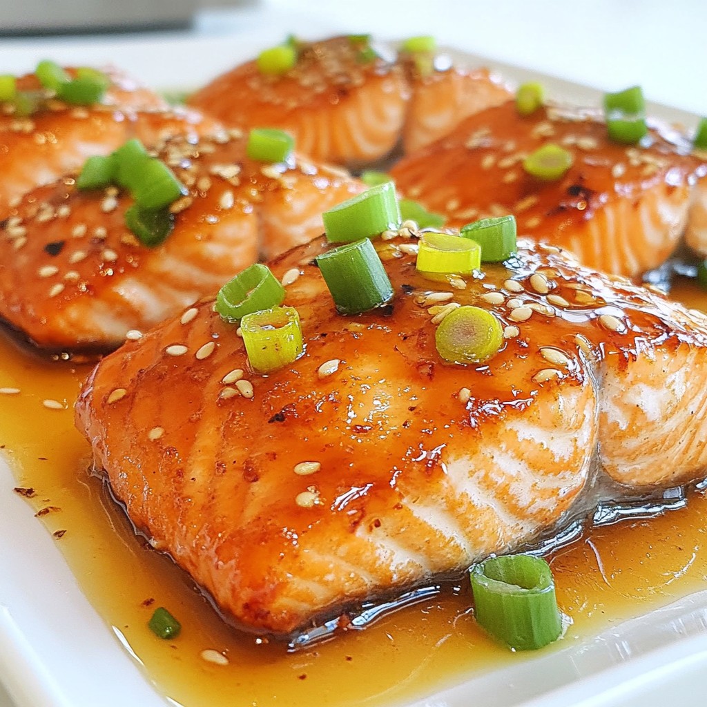 Honey Garlic Glazed Salmon Simple and Tasty Recipe