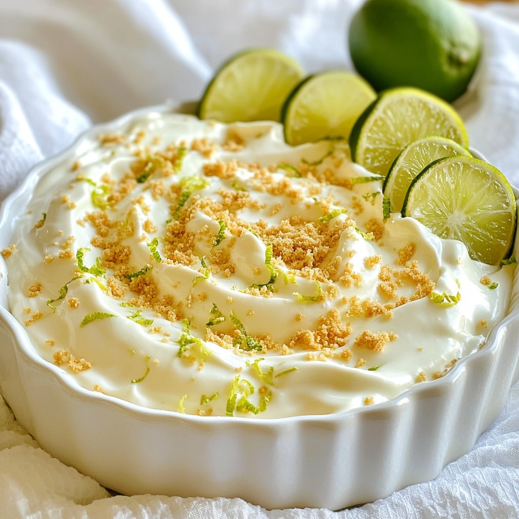 Key Lime Cheesecake Dip Simple and Tasty Treat