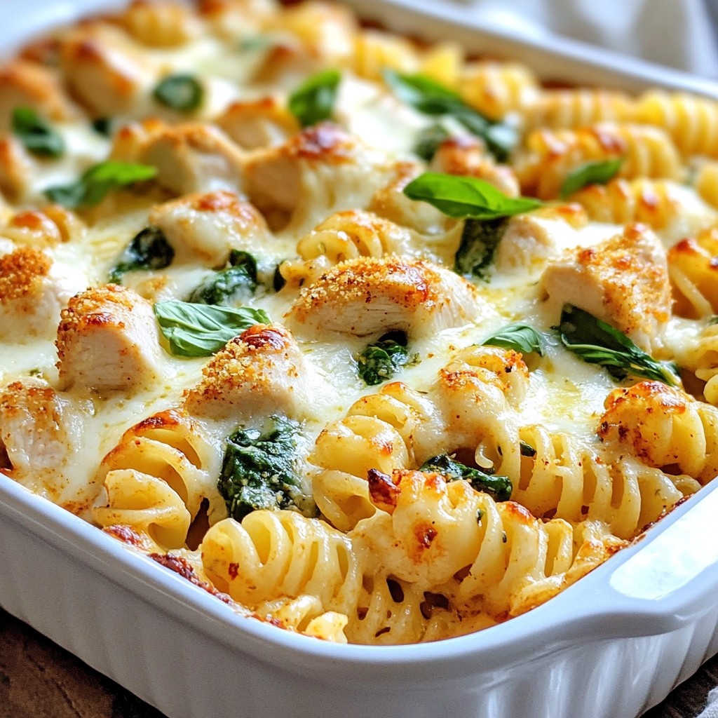 Cajun Chicken Alfredo Bake Flavorful Comfort Meal
