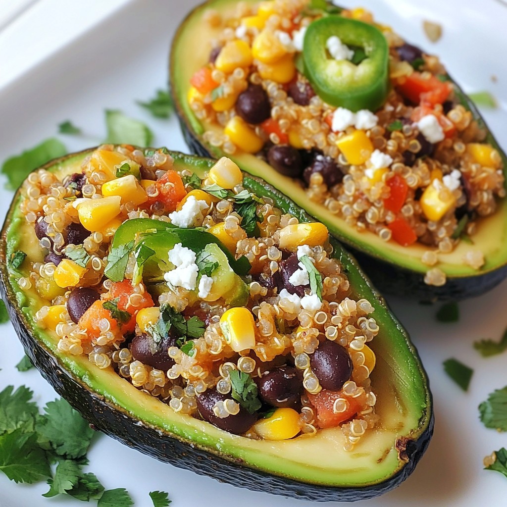 Tex-Mex Stuffed Avocados Flavorful and Easy Meal