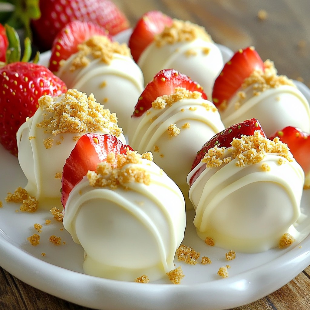 Strawberry Cheesecake Truffles Delightful and Easy Treat