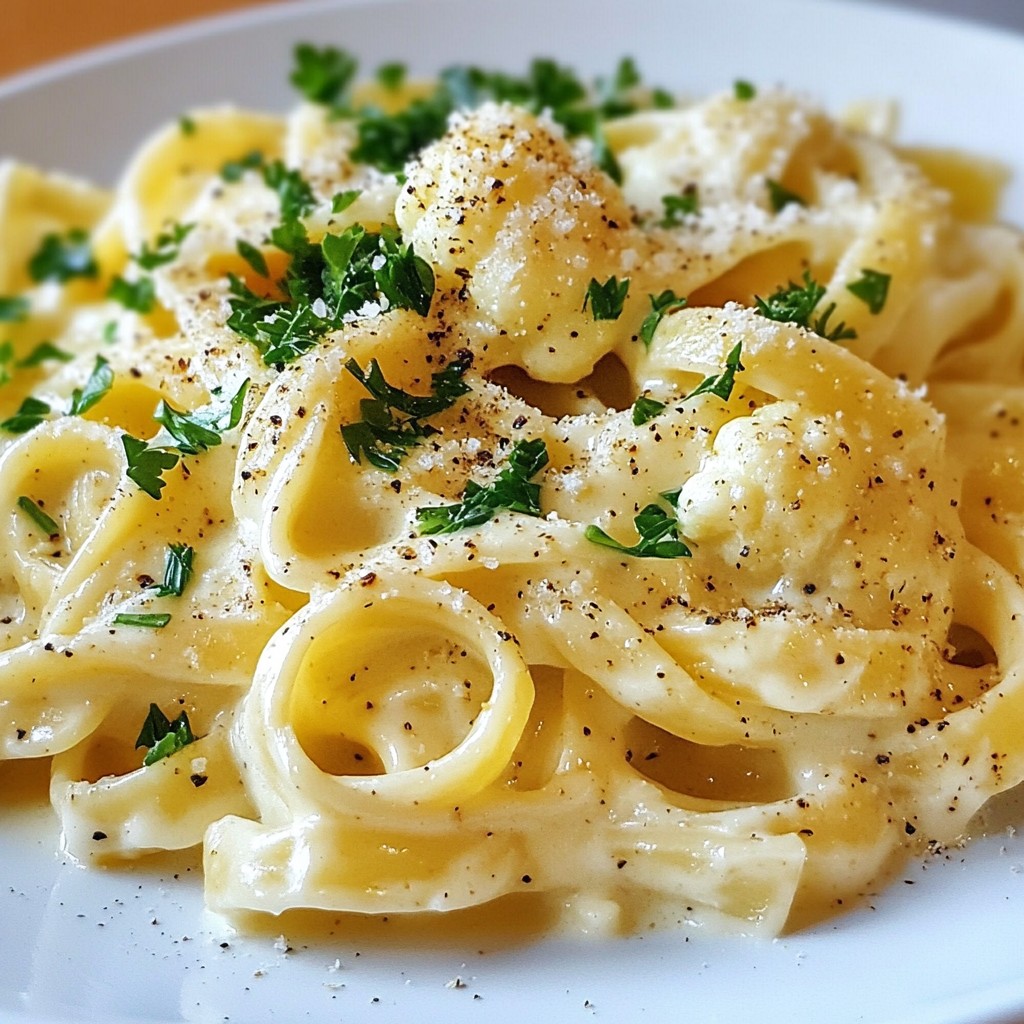 Creamy Cauliflower Alfredo Healthy and Flavorful Recipe