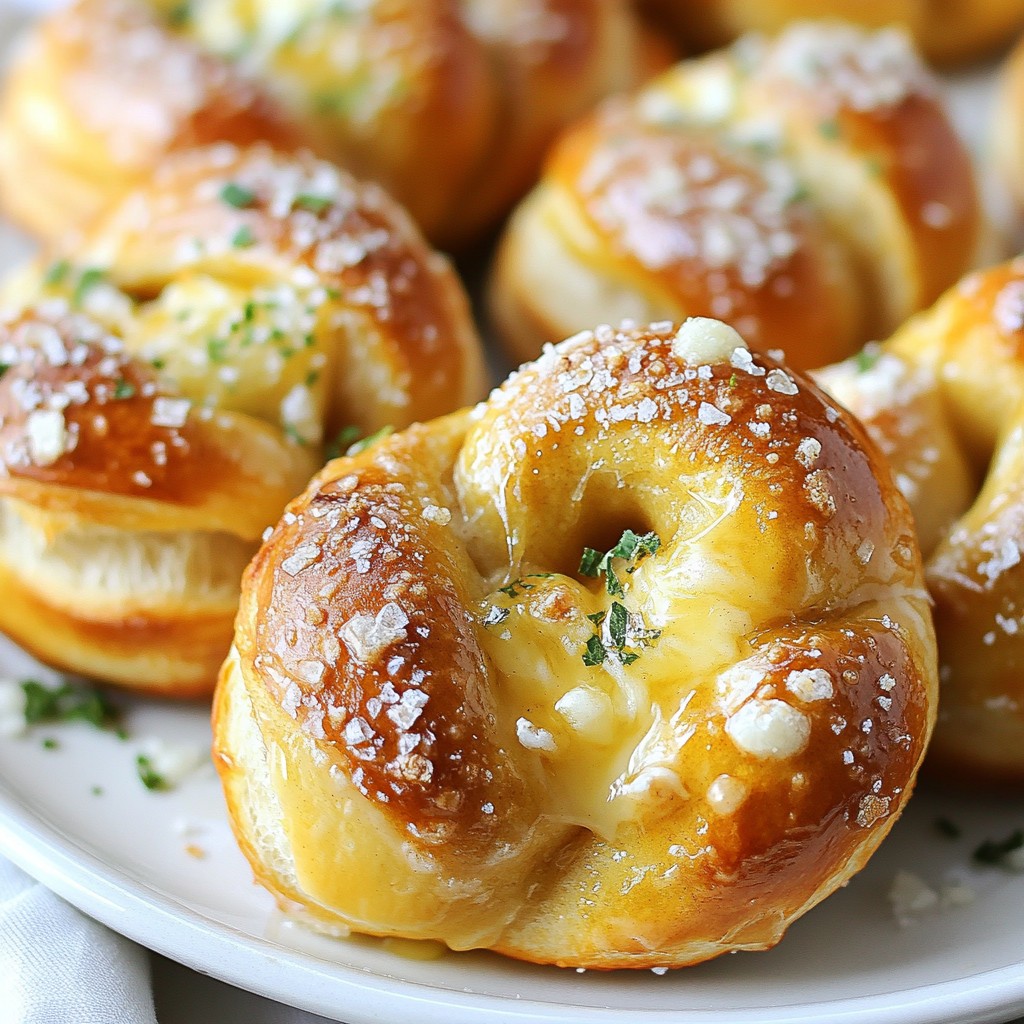 Garlic Parmesan Pretzel Bites Easy Snack Recipe