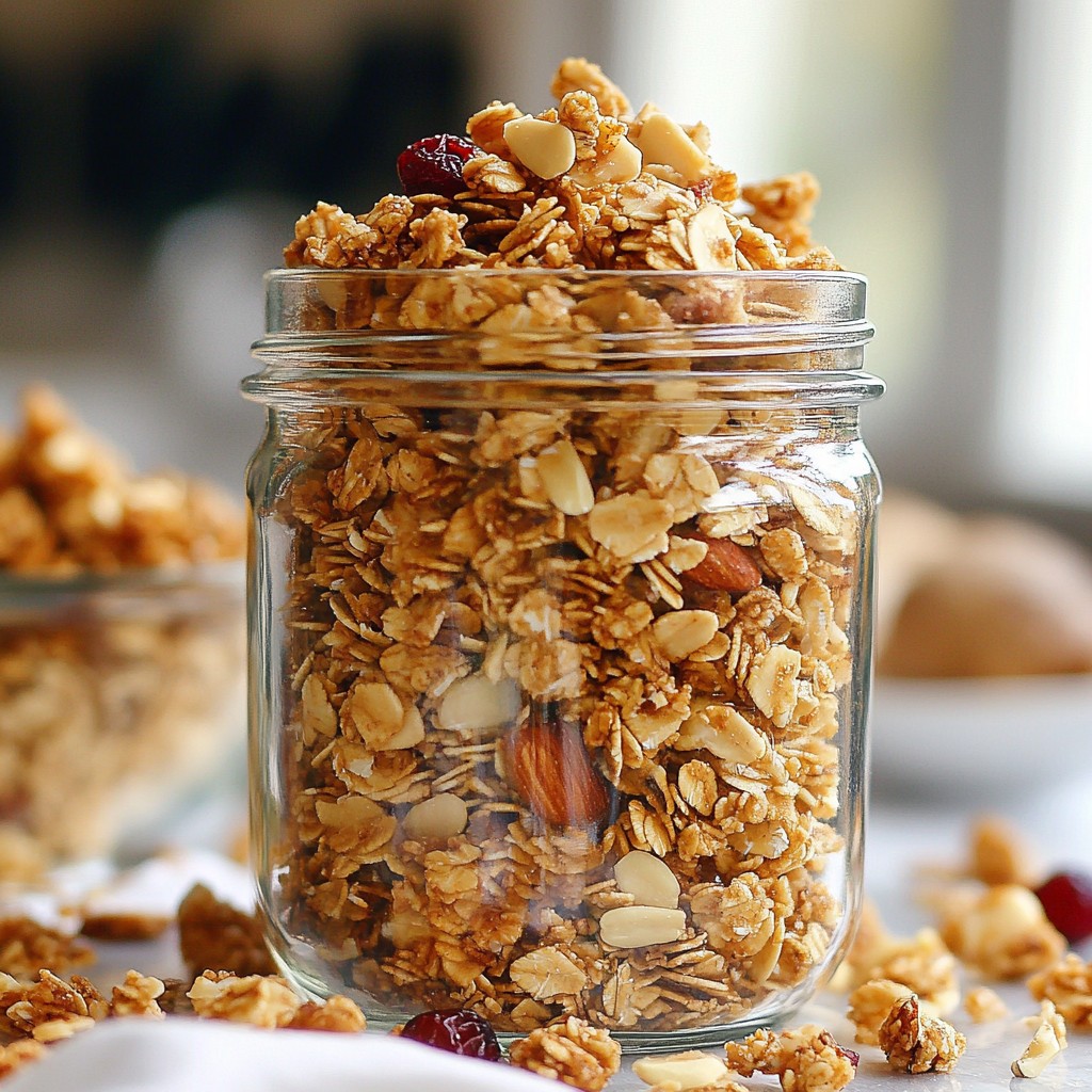 Maple Walnut Granola Rich in Flavor and Crunch