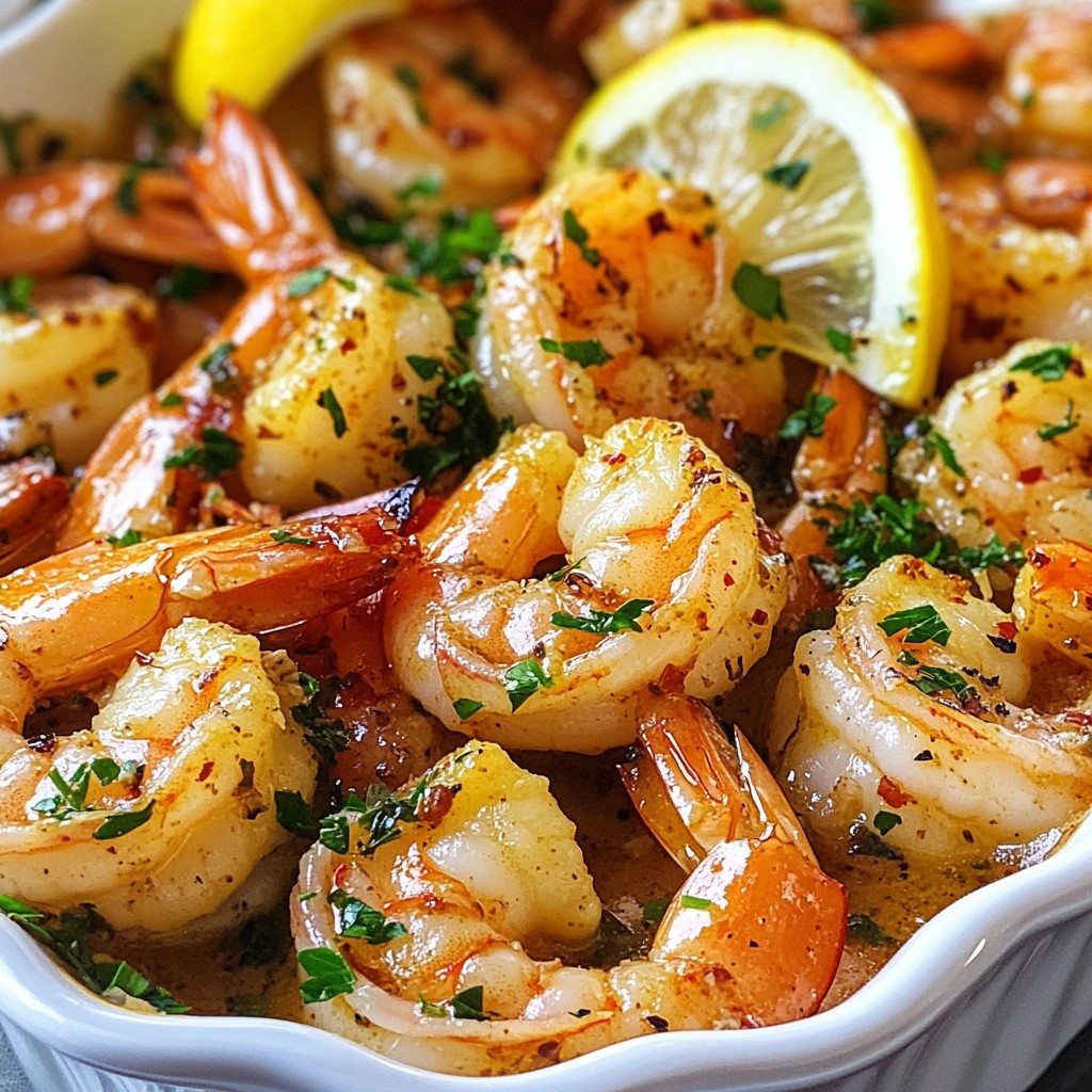 Garlic Butter Shrimp Skillet Quick and Tasty Meal