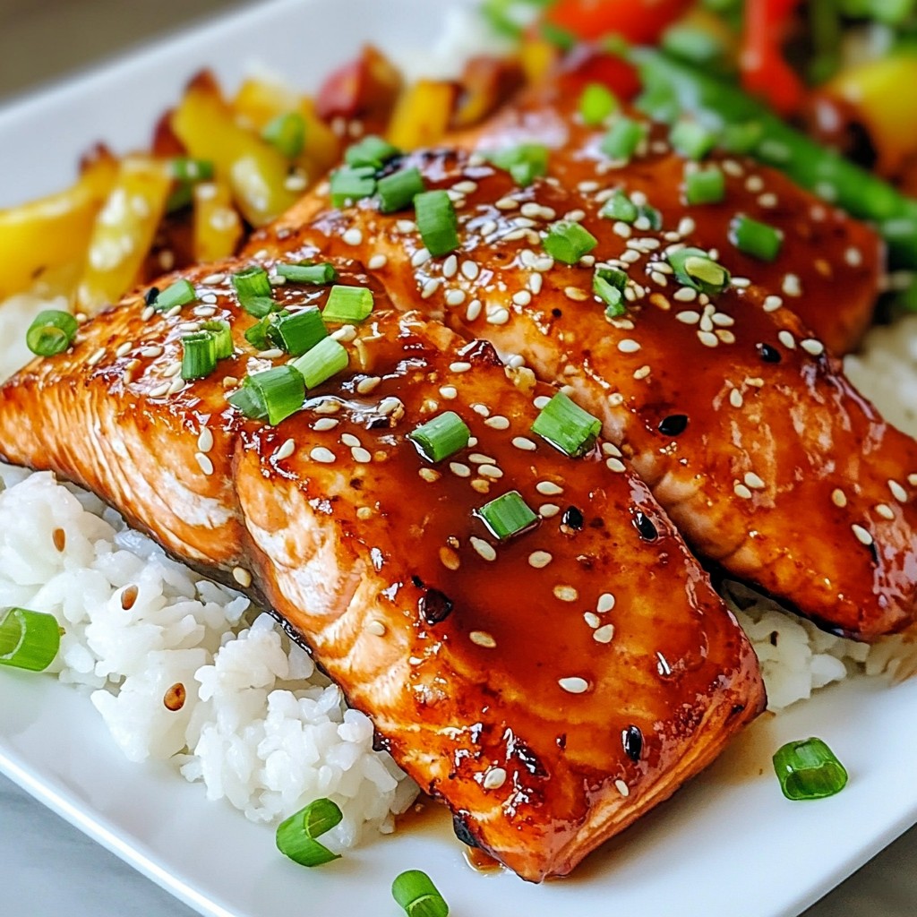Air Fryer Teriyaki Salmon Flavorful Dinner Recipe