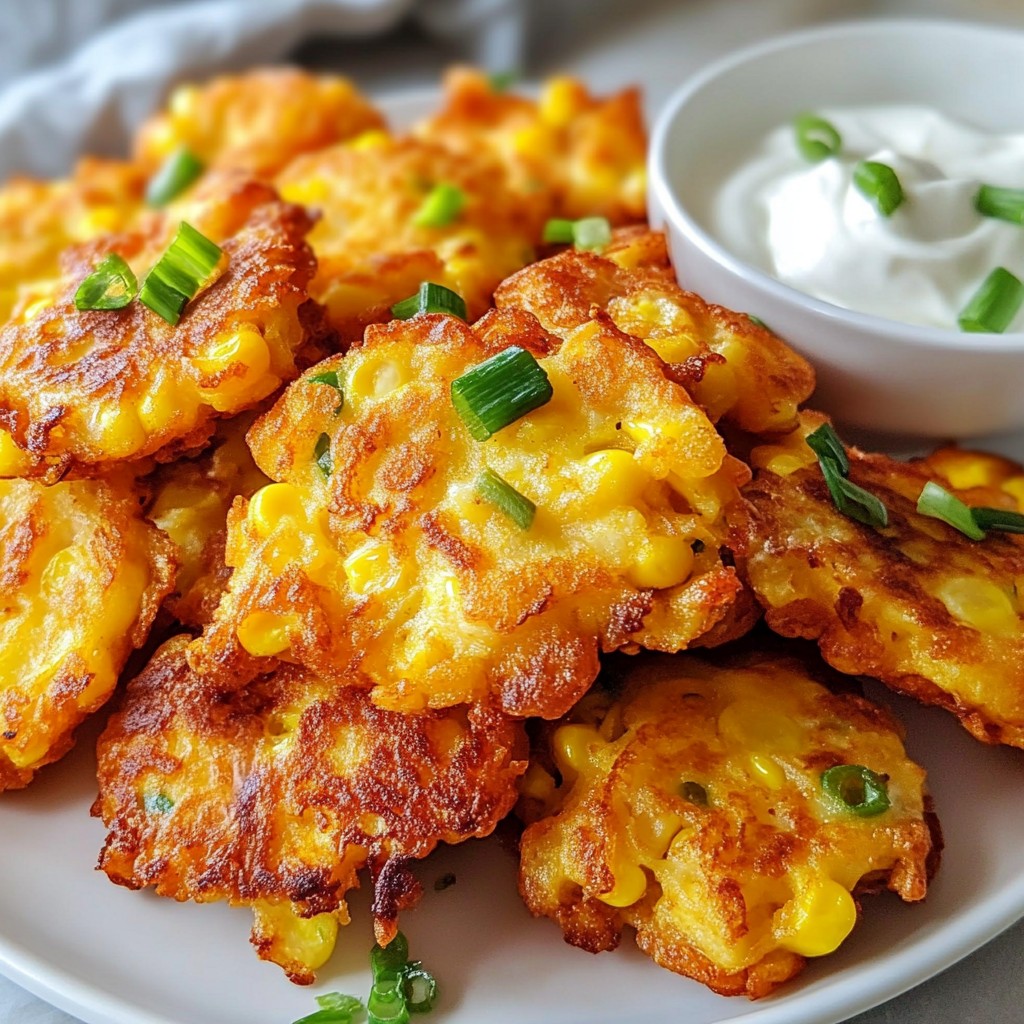 Jalapeno Cheddar Corn Fritters Flavorful and Easy Recipe