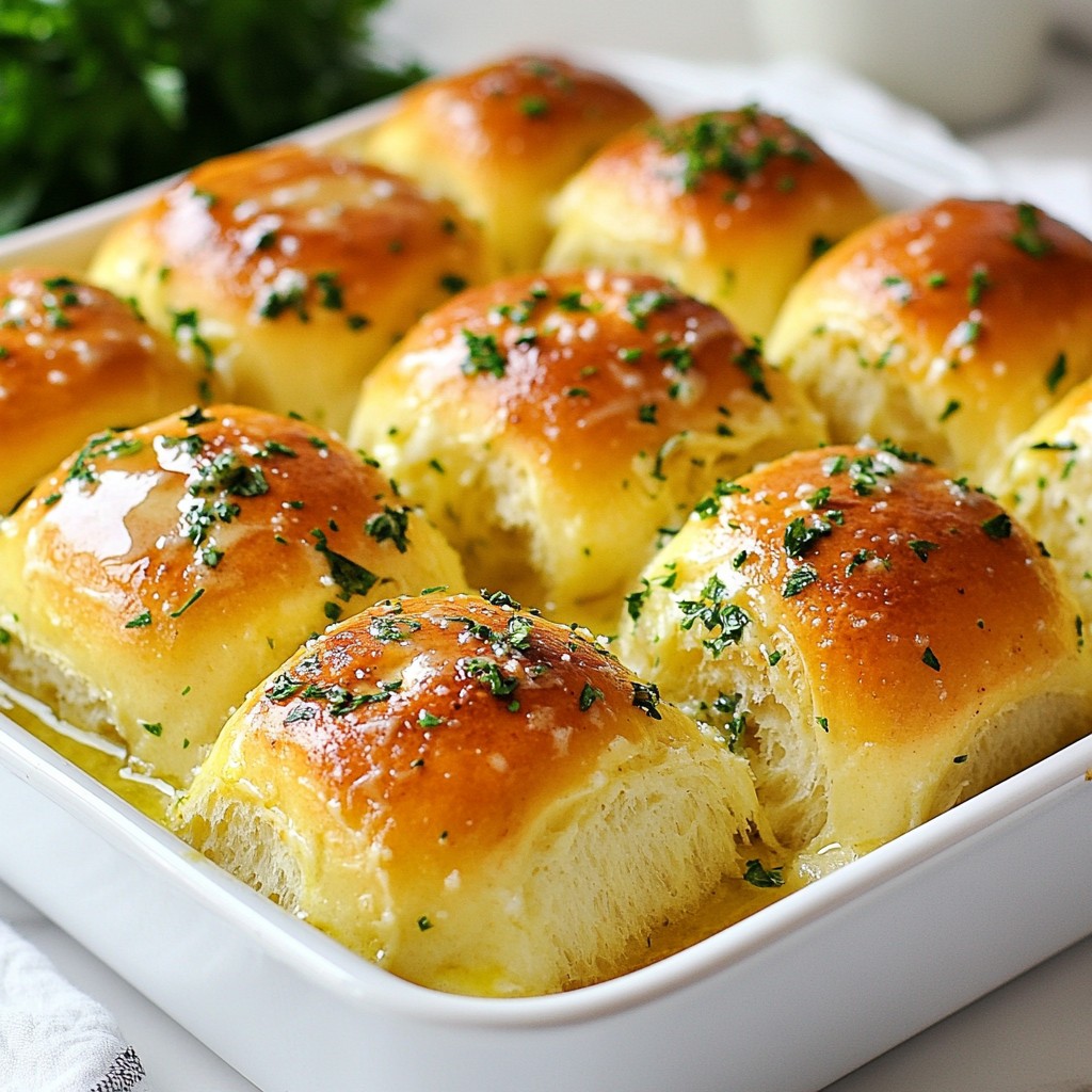 Garlic Herb Pull-Apart Rolls Savory and Easy Recipe